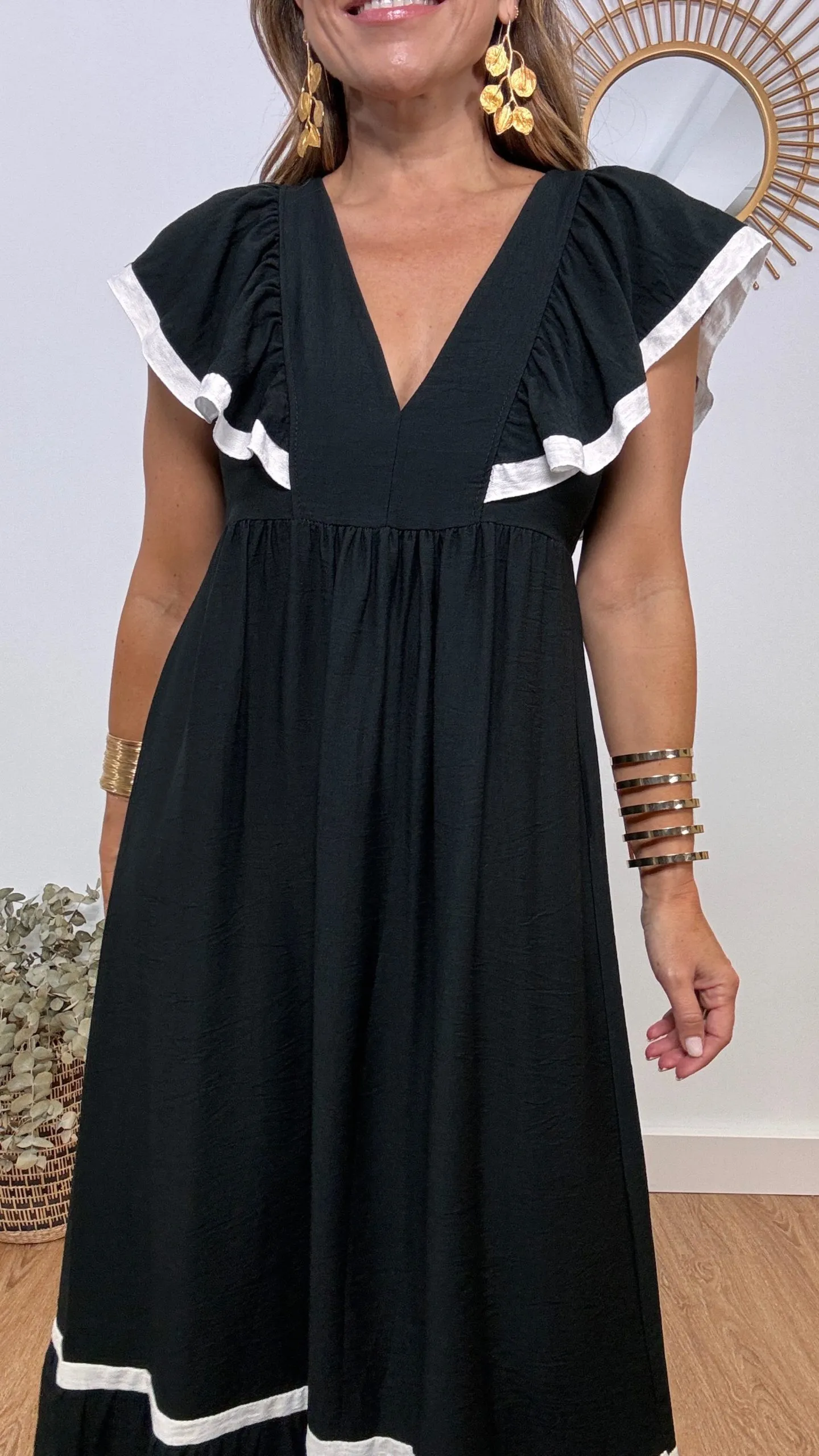Vestido Simoneta negro